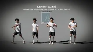 Leroy Sané character animation for Lumion | Lumion Easy