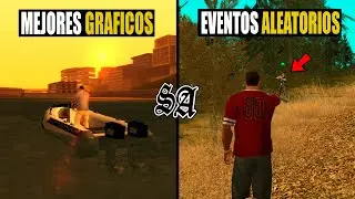 MEJORÉ GTA San Andreas con MODS en 2024 ! 🌆 10 Mods INCREÍBLES para el JUEGO este año