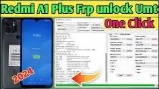 Redmi A1 Plus Frp Remove 1 Click Umt