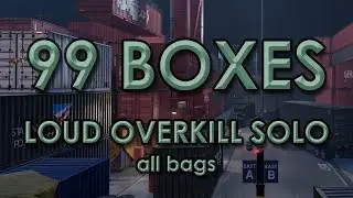 [PAYDAY 3] 99 Boxes Solo Loud - Overkill - All max value bags - No favors