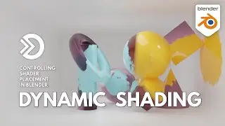 DYNAMIC SHADING - Controlling Shader Placement In Blender