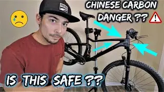 Chinese Carbon Frame DANGER??  |  CHINESE TRIFOX FULL SUSPENSION MTB FRAME UPDATE