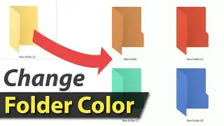 How to change Folder Color in PC How to colorized Folder 📁📂