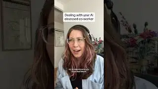 AI obsessed co-worker strikes again 🥲😵‍💫 