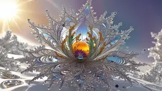 Frozen Petals, Crystal Skies: The Enigma of Ice Flowers - AI Transformations