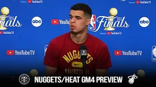 Michael Porter Jr Previews Game 4 Of Nuggets/Heat | 2023 NBA Finals