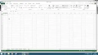 Adjust row height and column width of worksheet in Excel