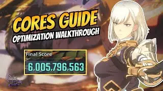 2B CHA and 1.5B MIREI! HOW I OPTIMIZED MY CORES TO REACH 6B SCORE IN GUILD BOSS (CORES SUPER GUIDE)