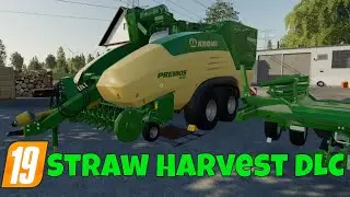 Straw Harvest DLC | Farming Simulator 19 | In Depth Review and Usage Tutorial