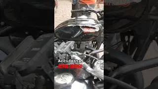 Royal Enfield Hunter 350 Accidental Before Delivery | hunter 350 accident