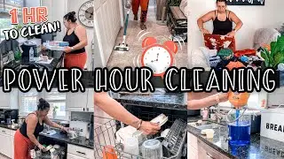 POWER HOUR CLEAN WITH ME | Extreme Cleaning Motivation | Speed Clean