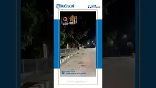 VIRAL Bocah Bikin Prank Kagetkan Pengendara yang Lewat Pakai Gantungan Pocong!