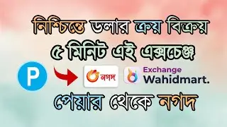 Payeer To Nagad | পেয়ার থেকে নগদ | Trusted Dollar Buy Sell Website | Wahid Mart Exchange Platform