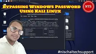 Bypassing Windows Password Using Kali Linux | Reset Windows Passwords with Kali Linux | Kali Linux