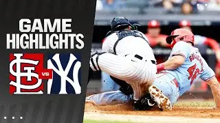 Cardinals vs. Yankees Game Highlights (8/31/24) | MLB Highlights