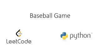 Leetcode - Baseball Game (Python)