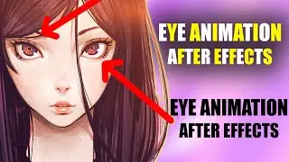 [ 2024 ] HOW TO EYE ANIMATION AFTER EFFECTS TUTORIAL /