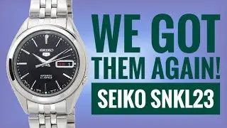 Never thought this watch would come back! Seiko SNKL23