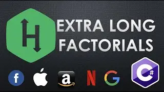 Extra Long Factorials | Hackerrank | Medium | C# Solution |