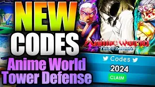 [🌒 ECLIPSE] ANIME WORLD TOWER DEFENSE CODES - ROBLOX 2024