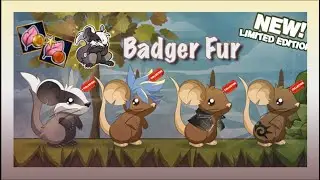 Transformice: European Badger Fur, Pink Sham Coins, 20 No Skill Mode Titles, & Giveaway #113!