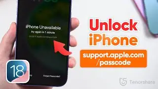 How to Unlock iPhone support.apple.com/passcode Screen on iOS 18 | 2024