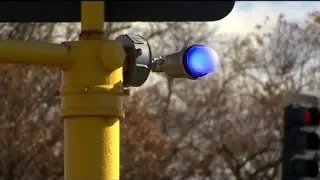 Good Question: What Are Those Blue Traffic Lights?