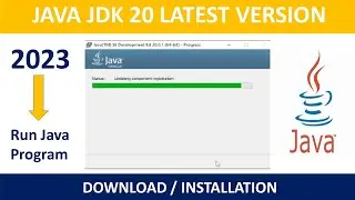 How to Install Java JDK 20 on Windows 10 | Download Java JDK 20 | Latest Version of Java |