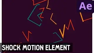 Tutorial 18: Shock Motion Element in After Effects ✔