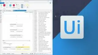 UiPath software robot at work processing invoices in SAP