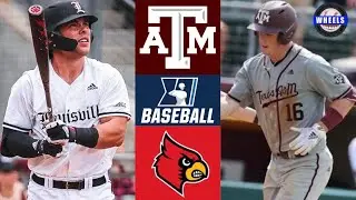 #5 Texas A&M vs #12 Louisville Highlights | Super Regional Game 2 | 2022 College Baseball Highlights