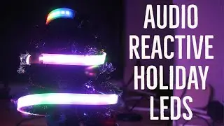 Raspberry Pi Audio Reactive Holiday LEDs (No Mic Required)