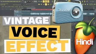 How to make the radio voice lo-fi vocal effect In FL Studio