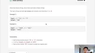 Leetcode - Add Binary (Python)