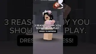 3 REASONS WHY YOU SHOULD NOT PLAY DRESS TO IMPRESS 😳😨 #roblox #dti #dresstoimpress