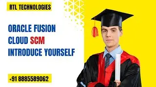 Oracle Fusion Cloud SCM | Tell me about yourself SCM Cloud | Interview Preparation | Placement