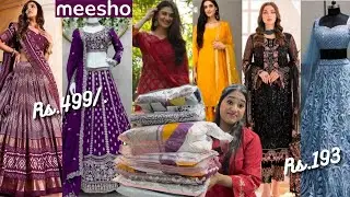 Meesho Huge Trendy *Kurta Set* & Legenga Haul 🤭 || 😨 Kya Mangwaya Tha Kya Bheja Hai 😭||Under Rs.?