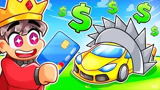 Spending $100,000 To DESTROY MY CAR In Roblox!