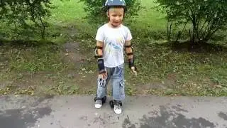 Мини ролики на кроссовки Flashing Roller. Обзор. Отзывы. Как кататься в мини роликах на пятку