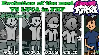 Evolution of the Luca mod in Friday Night Funkin #3( Sea Monster Luca and Ercole vs Boyfriend)