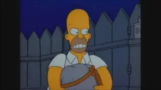 Homer Tries To Commit Suicide - The Simpsons