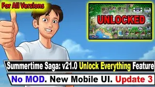 Summertime Saga: New Unlock Everything Feature [No Mod. All Version]