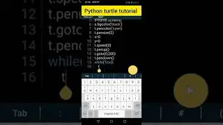 python turtle code |Beautiful design using python | Python graphics| python coding #shorts #python