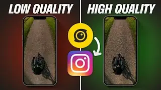 How To Export High Quality Insta360 Videos For Instagram | Tutorial #Shorts