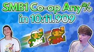 Super Mario Bros. Co-op in 10:11.909 (ft. jtknott and Niftski)