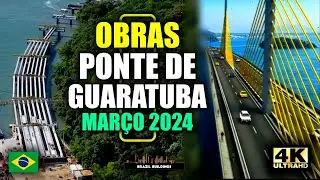 ⭐OBRAS PONTE DE GUARATUBA ⭐ LITORAL DO PARANÁ ⭐#obras #pontes #viaduto #arquitetura