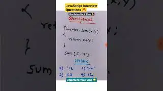 JavaScript Interview Questions and Answers 