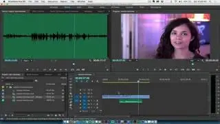 Synchronizing audio with Merge Clips feature in Adobe Premiere Pro