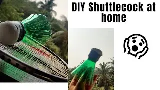 How to Make a DIY Shuttlecock at home | DIY ARHUM