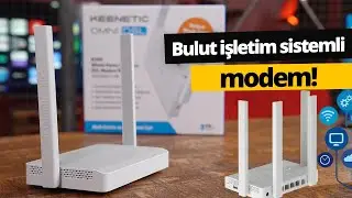 Bulut işletim sistemine sahip modem Keenetic Extra DSL ve Keenetic Omni DSL inceleme!